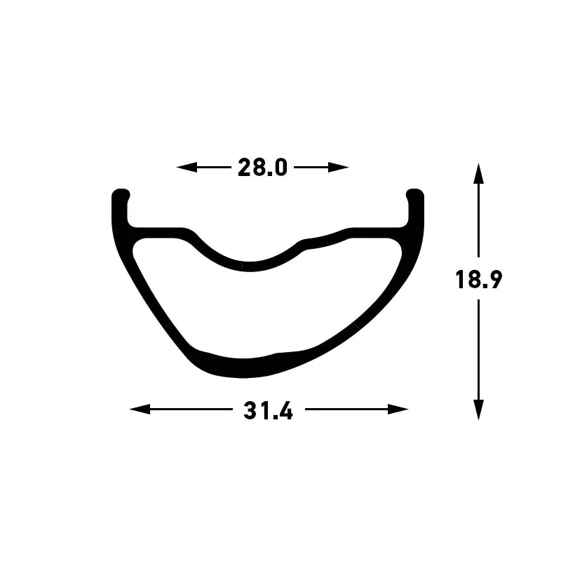 RUEDA ARCH MK4 STAN'S M-PULSE 32H.webp