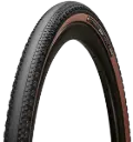 LLANTA HUTCHINSON CARACAL 700X40 TUBELESS READY HARDSKIN CARA BRONCEADA