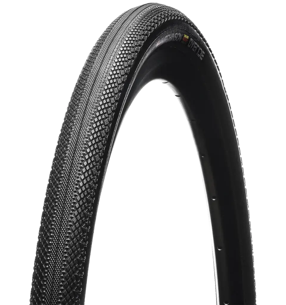 LLANTA HUTCHINSON OVERIDE 700X35C TUBELESS READY HARDSKIN NEGRA