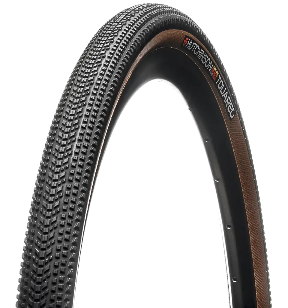 LLANTA HUTCHINSON TOUAREG 700X50 TUBELESS READY HARDSKIN CARA BRONCEADA