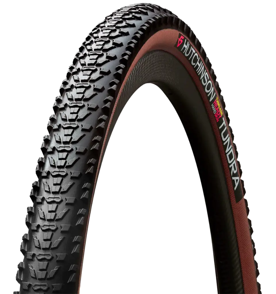 LLANTA HUTCHINSON TUNDRA 700X50 TUBELESS READY HARDSKIN CARA BRONCEADA