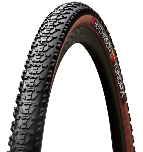[HS-PV531801] LLANTA HUTCHINSON TUNDRA 700X50 TUBELESS READY HARDSKIN CARA BRONCEADA