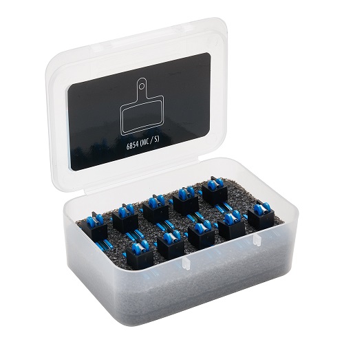 [EV-ELV6854-BOX]   Caja Balata ELVEDES Organica (10 Pares) (B01S) Shimano BR-M375 M415-M495 M515 M525 M575 C501
