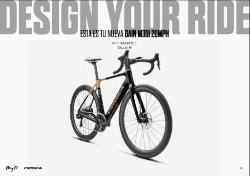   Bicicleta de Carretera Eléctrica ORBEA GAIN M30i 20mph 2023